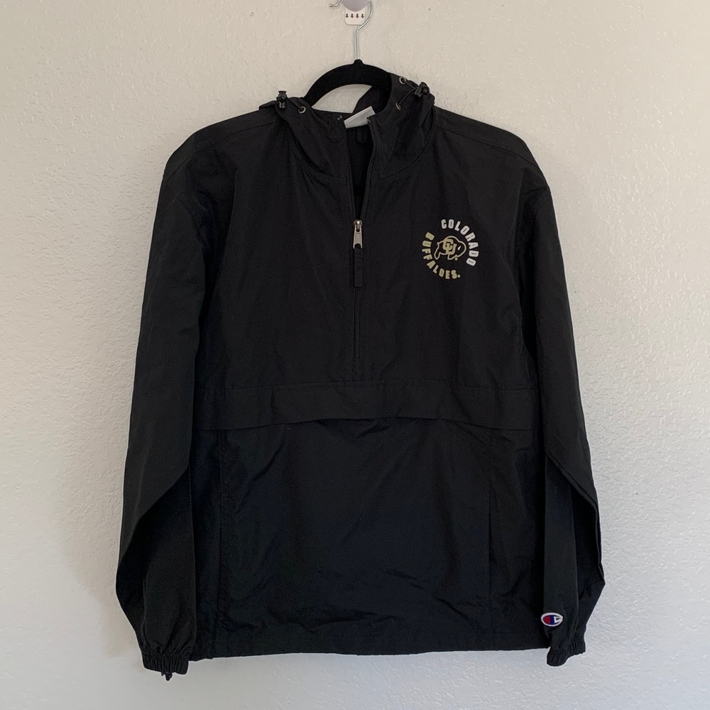 CU Buffs- Champion Quarter Zip Windbreaker